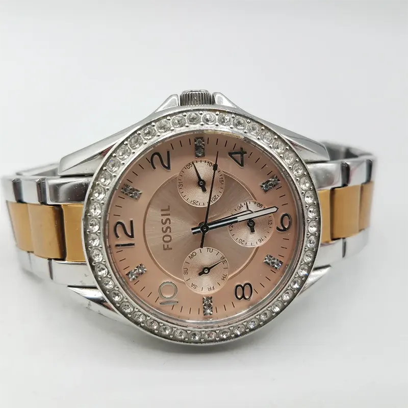 Fossil Riley Multifunction Two-Tone Ladies Watch- ES4145